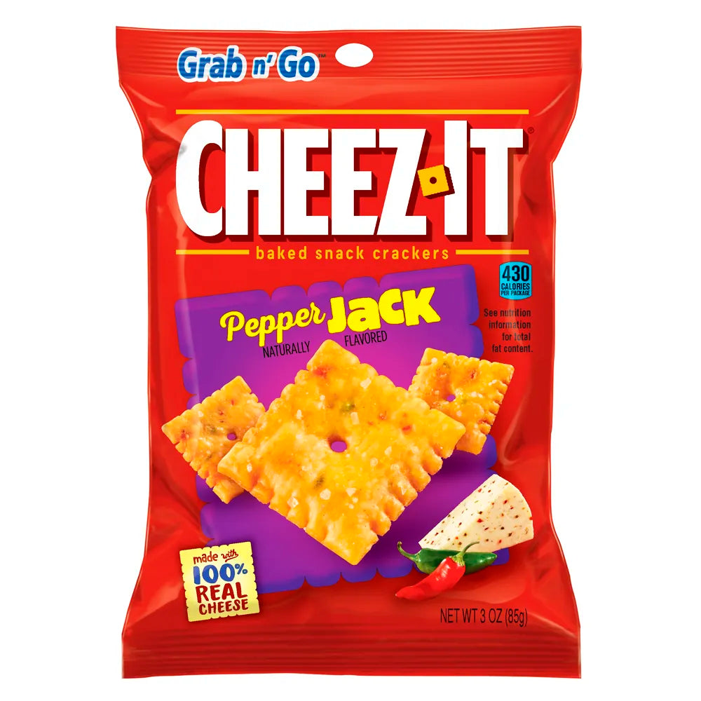 Cheez-It LG Pepper Jack 3oz - 6ct