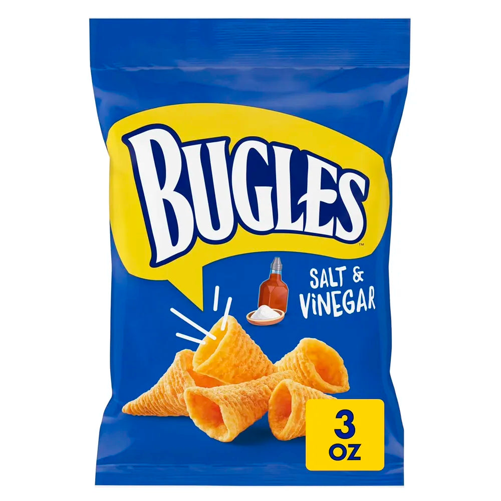 Bugles Salt & Vinegar Single 3oz