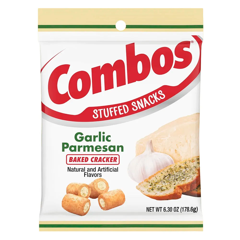 Combos Garlic Parmesan Cracker Lg 6.3oz - Single