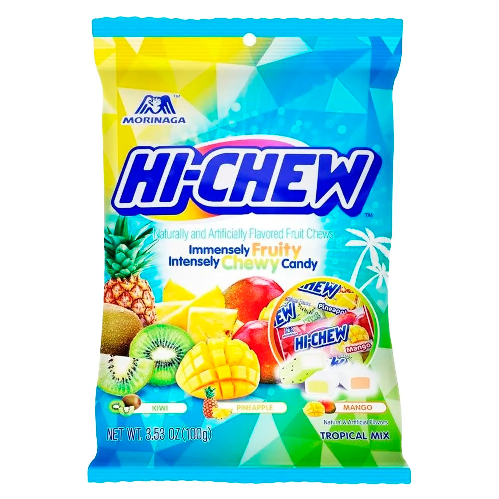 Hi-Chew Tropical Mix 3.53oz Peg