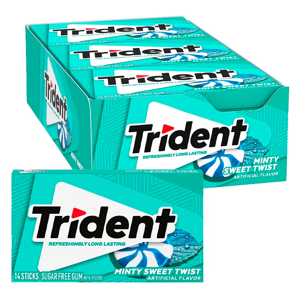 Trident Minty Sweet Twist gum pack