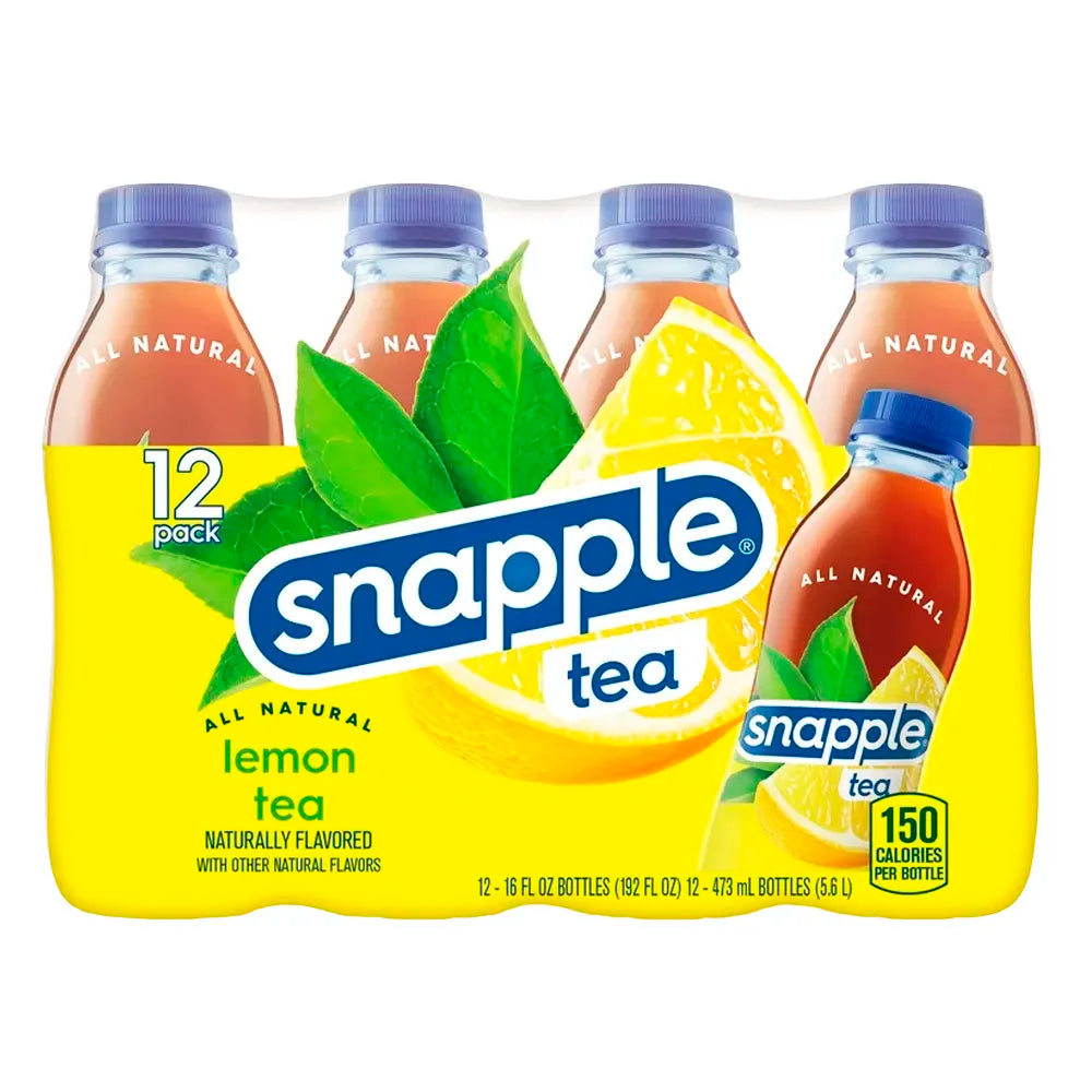 Snapple Tea Lemon 16oz - 12ct