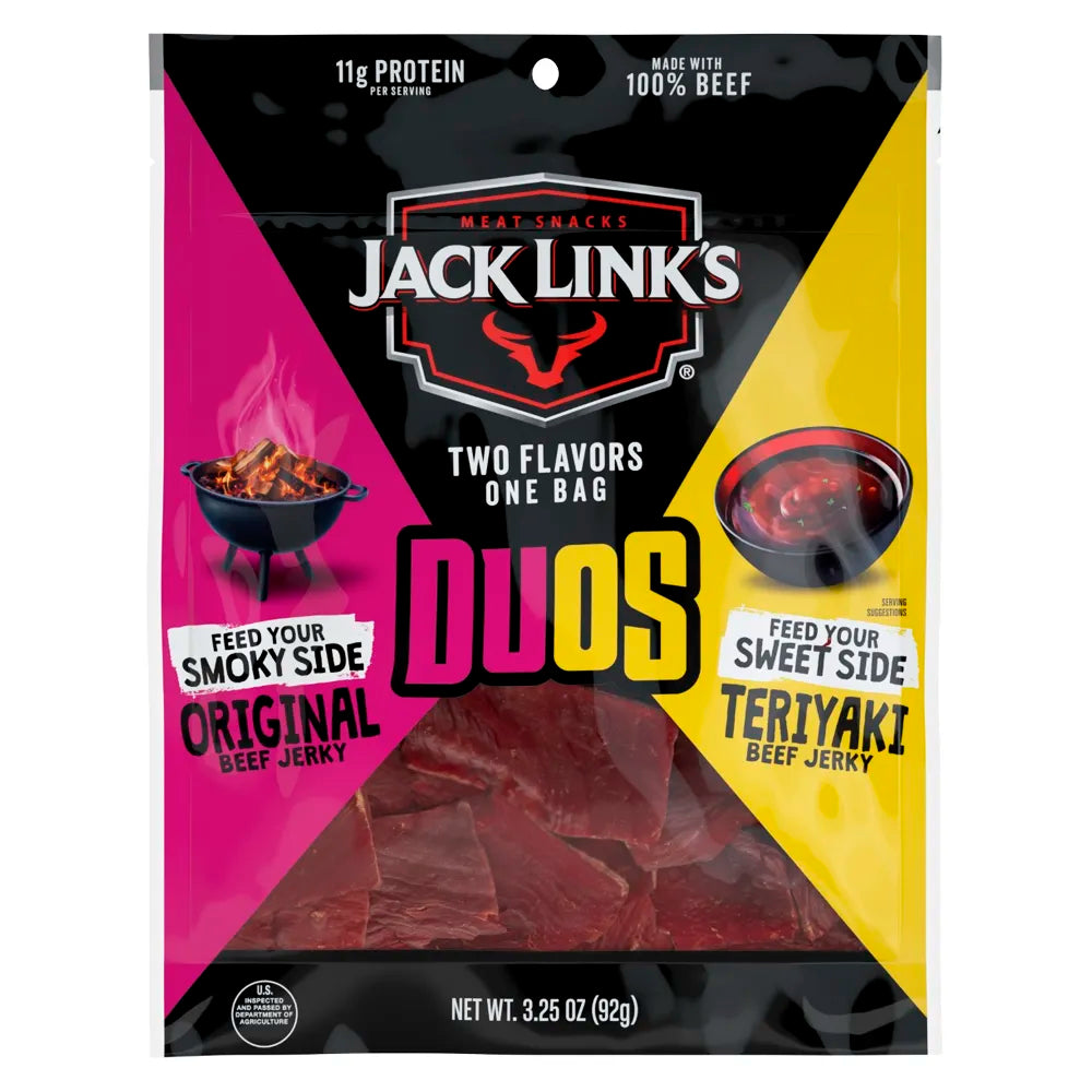 Jack Link Duos Original Teriyaki 3.25oz - Single