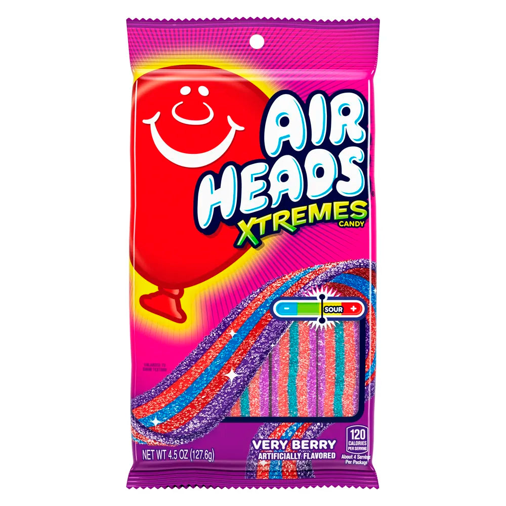 Airhead Xtremes Belt Verry Berry 4.5oz Peg