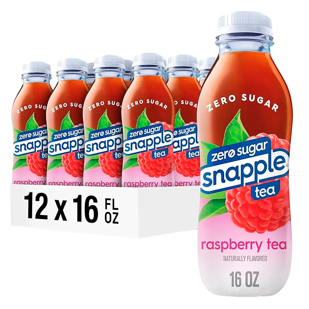 Snapple Tea Raspberry 16oz - 12ct