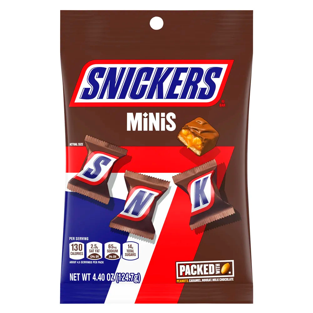 Snickers Mini 4.4oz Peg