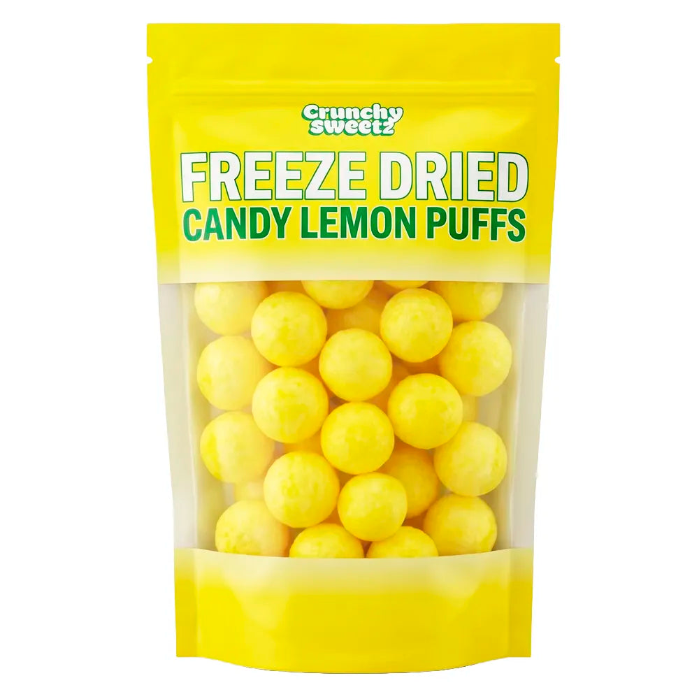 Crunchy Sweetz Freeze Dried Candy Lemon Puffs