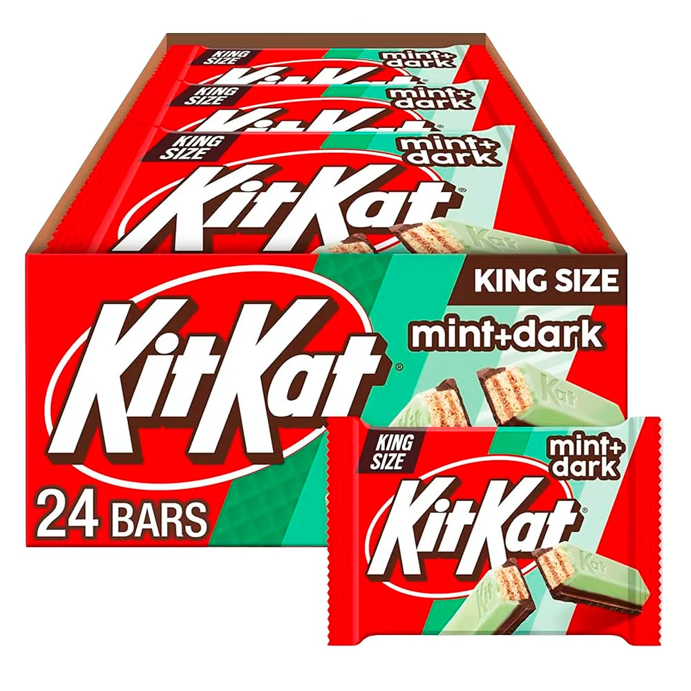 Kit Kat Dark Chocolate Mint King 3oz - 24ct