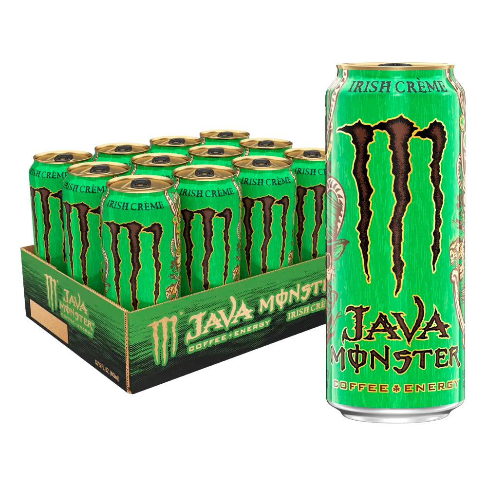 Monster Energy Java Irish Cream 15oz - 12ct