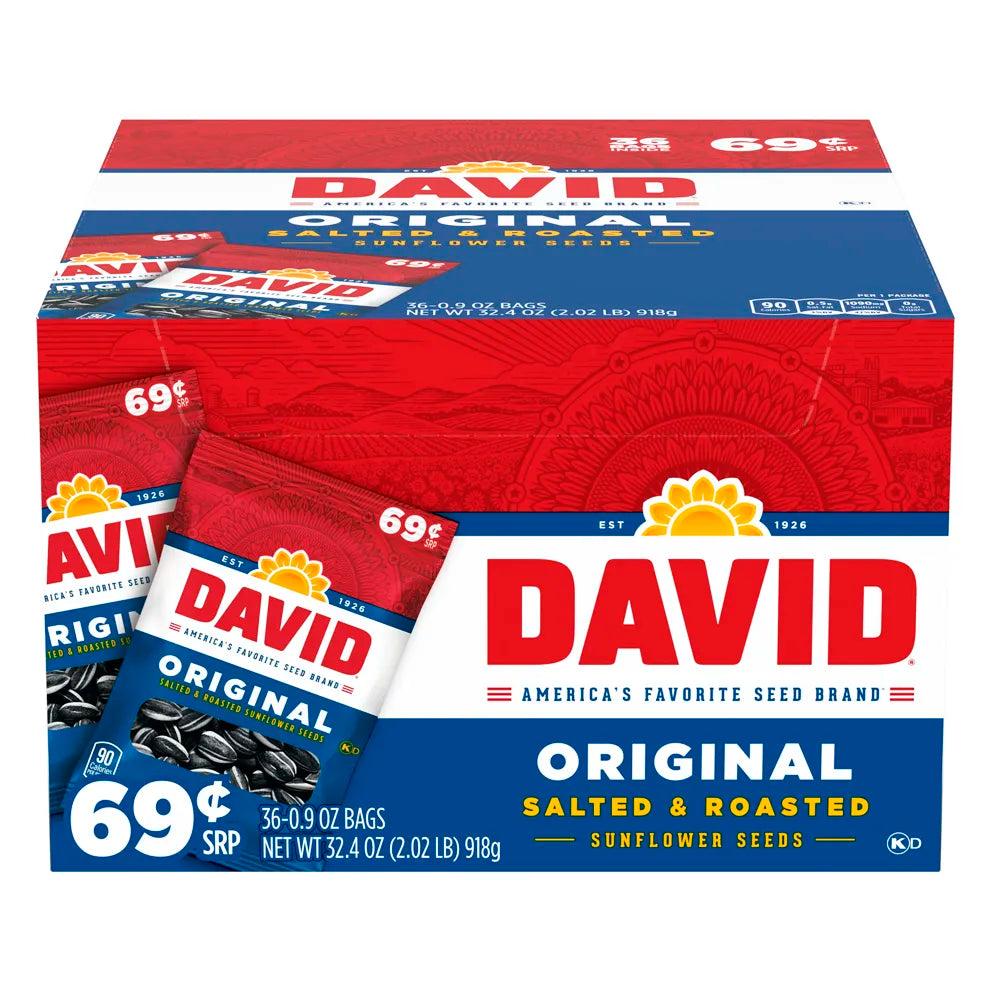 David Seeds Ranch 0.9oz - 36ct Pack