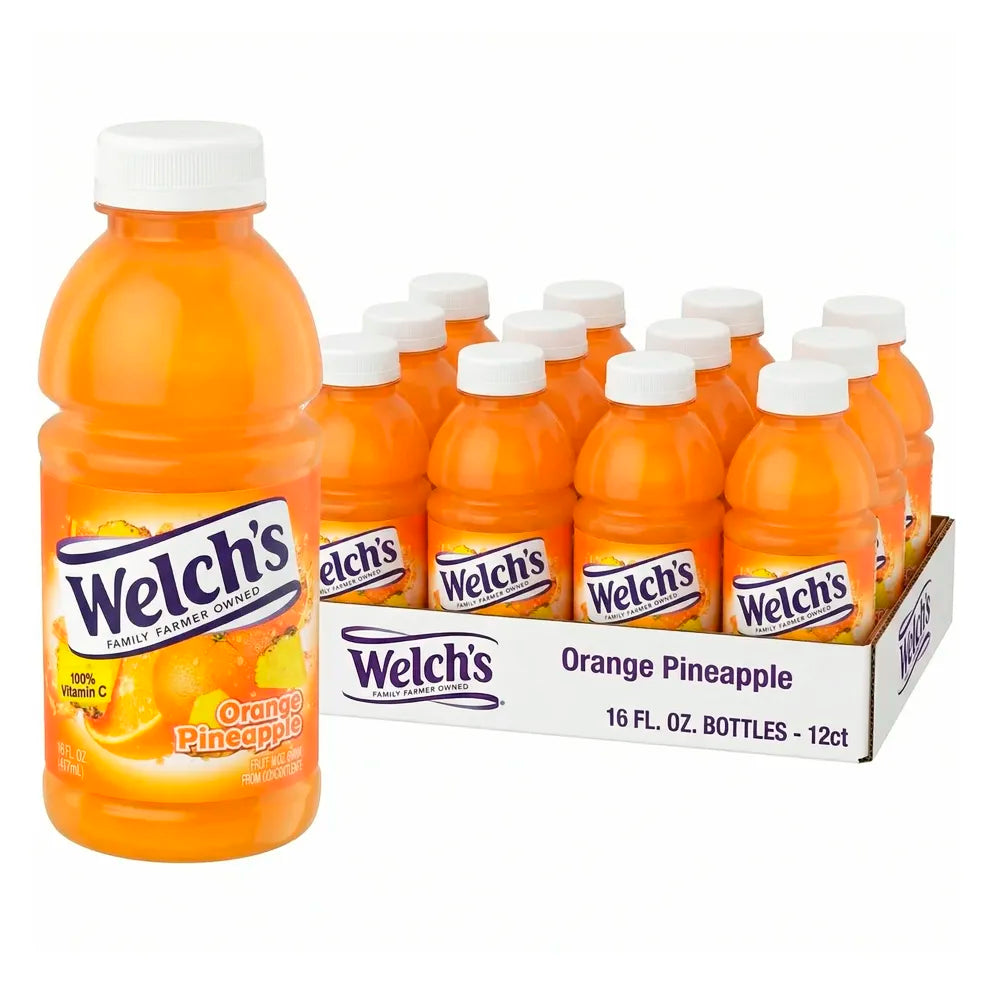 Welch's Orange Pineapple 16oz - 12ct