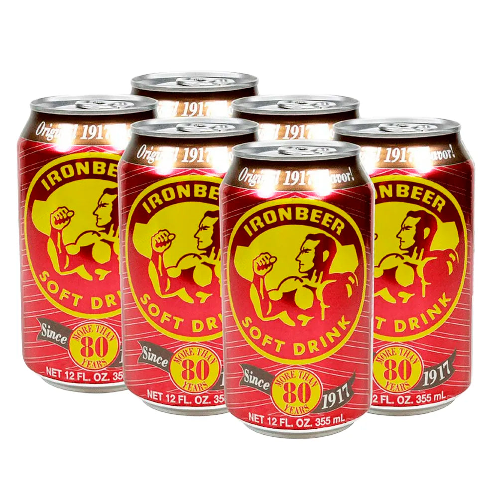 Iron Beer Can 12oz - 6pk 4ct