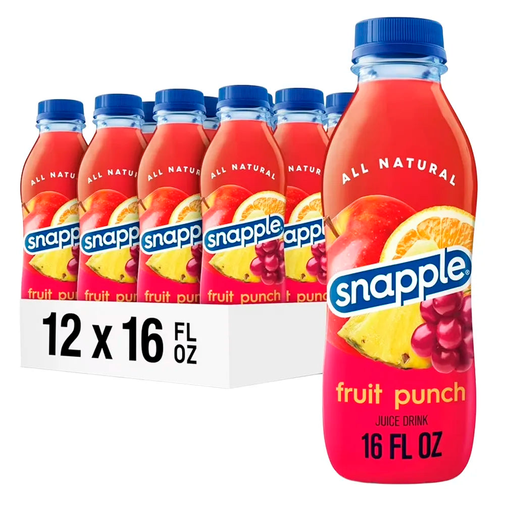 Snapple Fruit Punch 16oz - 12ct