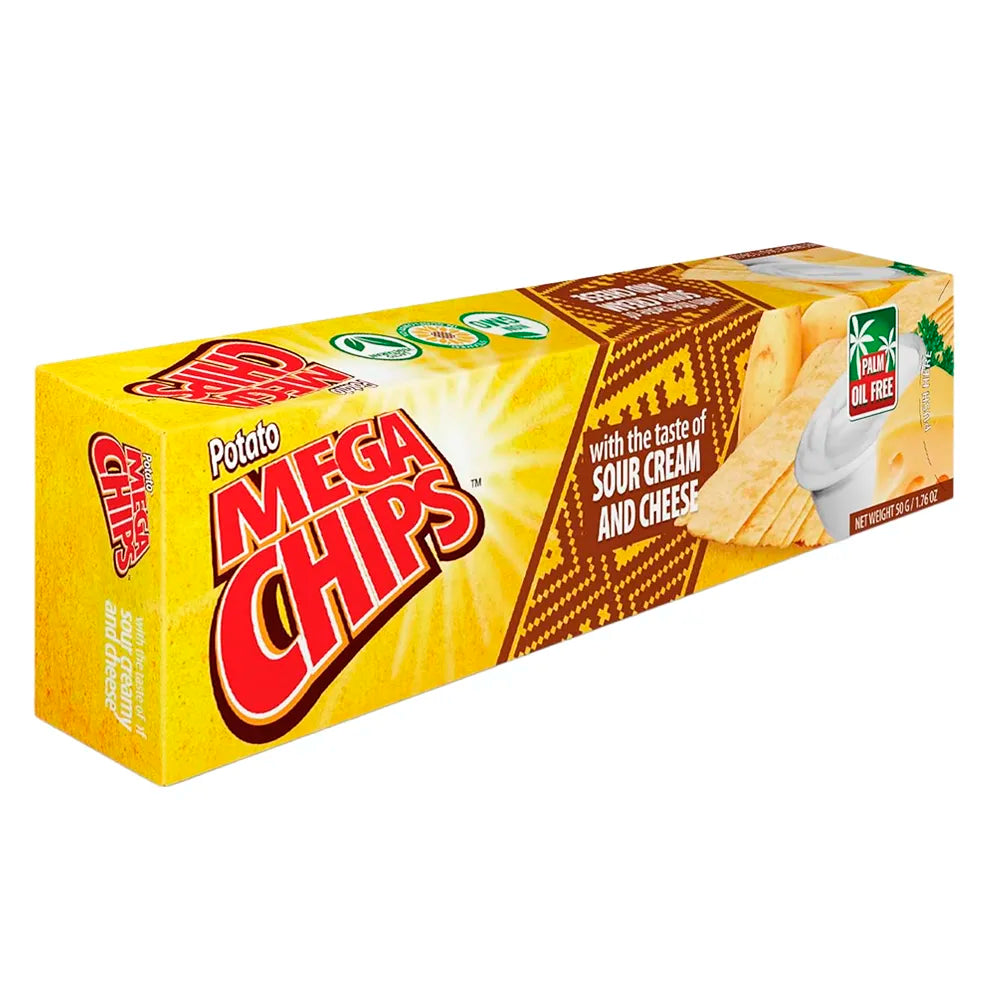 Mega Chips Sour Cream & Cheese Exotic Snacks