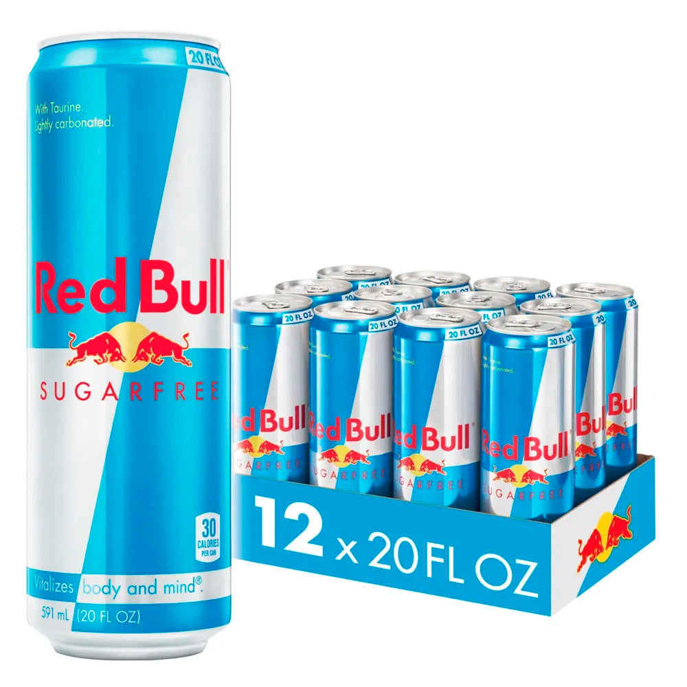 Red Bull Sugar Free Energy Drink 20oz - 12ct