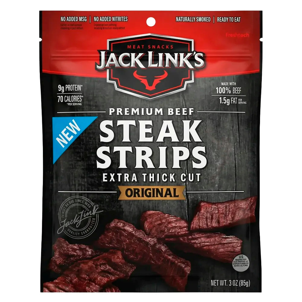 Jack Link Steak Strip Original 3oz - Single