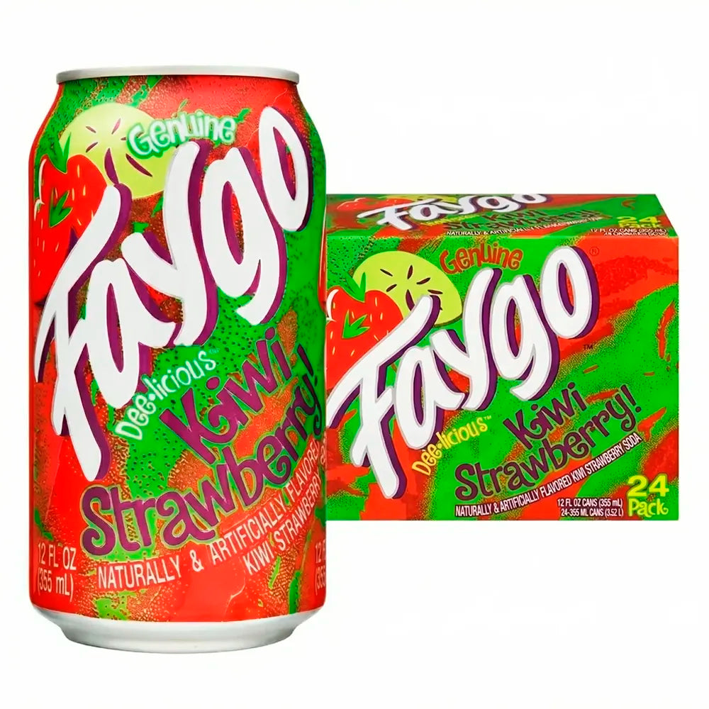 Faygo Kiwi Strawberry 12oz - 24ct