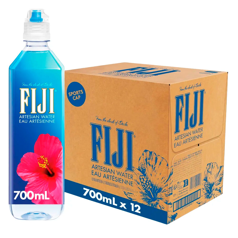 Fiji Water Sports Cap 23.7oz (700ml) - 12ct