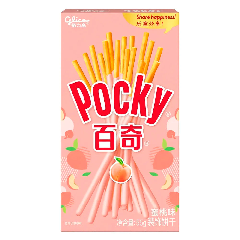 Pocky Peach Exotic Snacks 55g