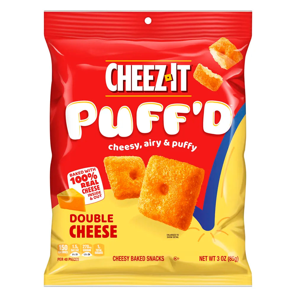 Cheez-It Puff'd Double Cheese 3oz