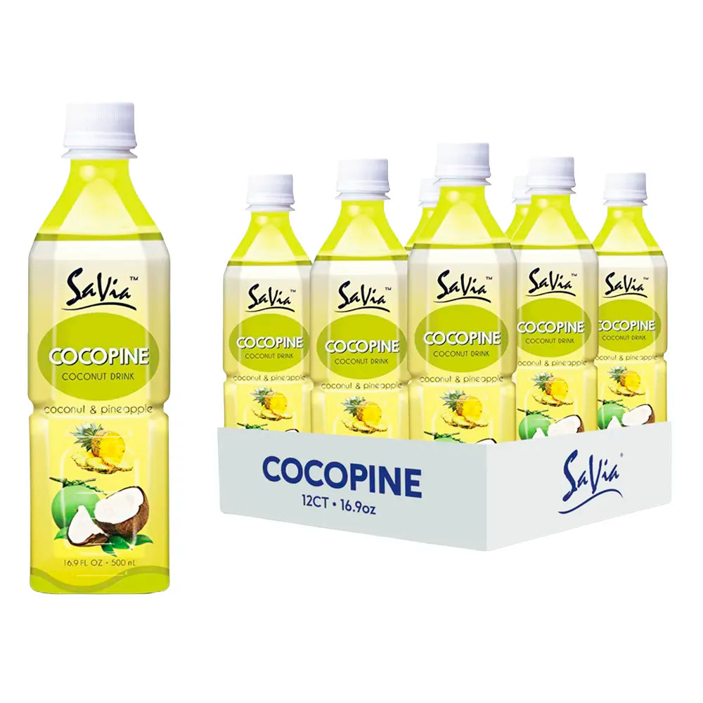 Savia Aloe Coconut With Pineapple Drink 16.9oz - 12ct
