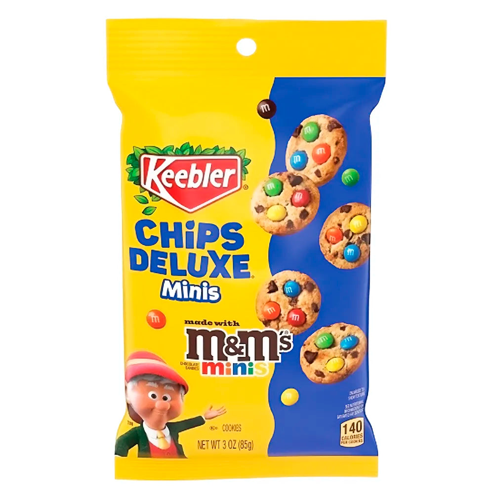 Keebler Minis M&M Chips Deluxe 3oz - 6ct