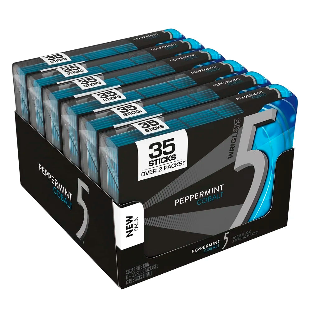 5 Gum Cobalt Peppermint 35 Stick - 6ct