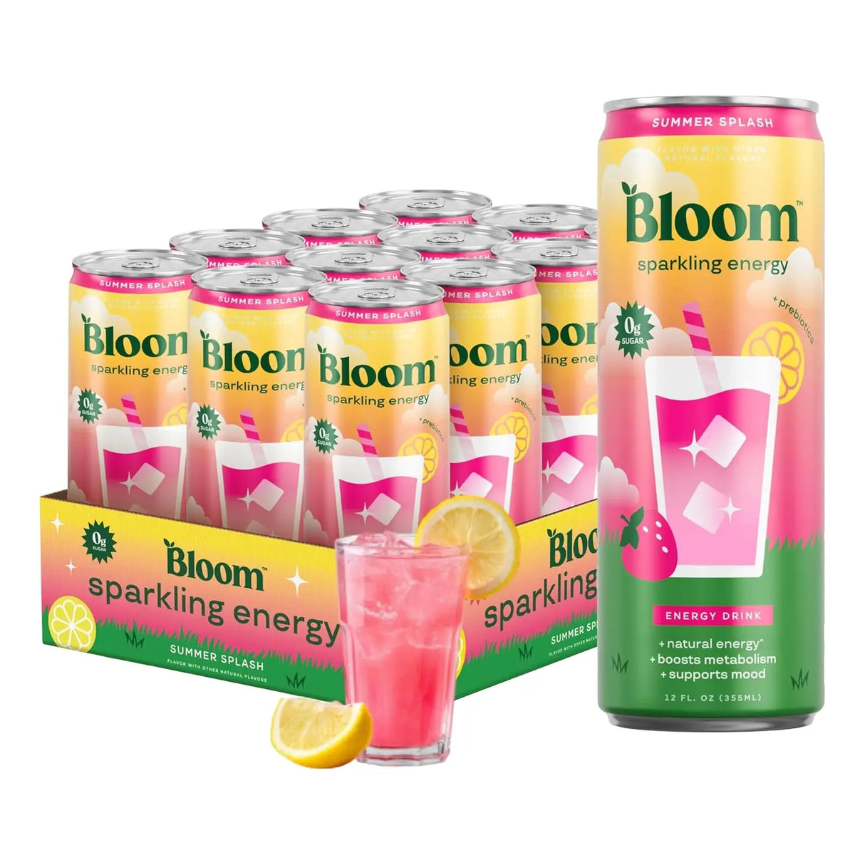 Bloom Summer Splash 12oz - 12pk