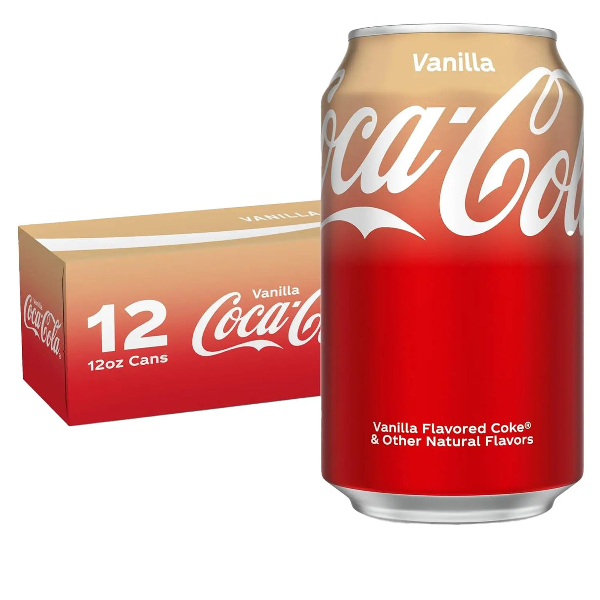 Coca-Cola Vanilla Can 12oz - 12ct