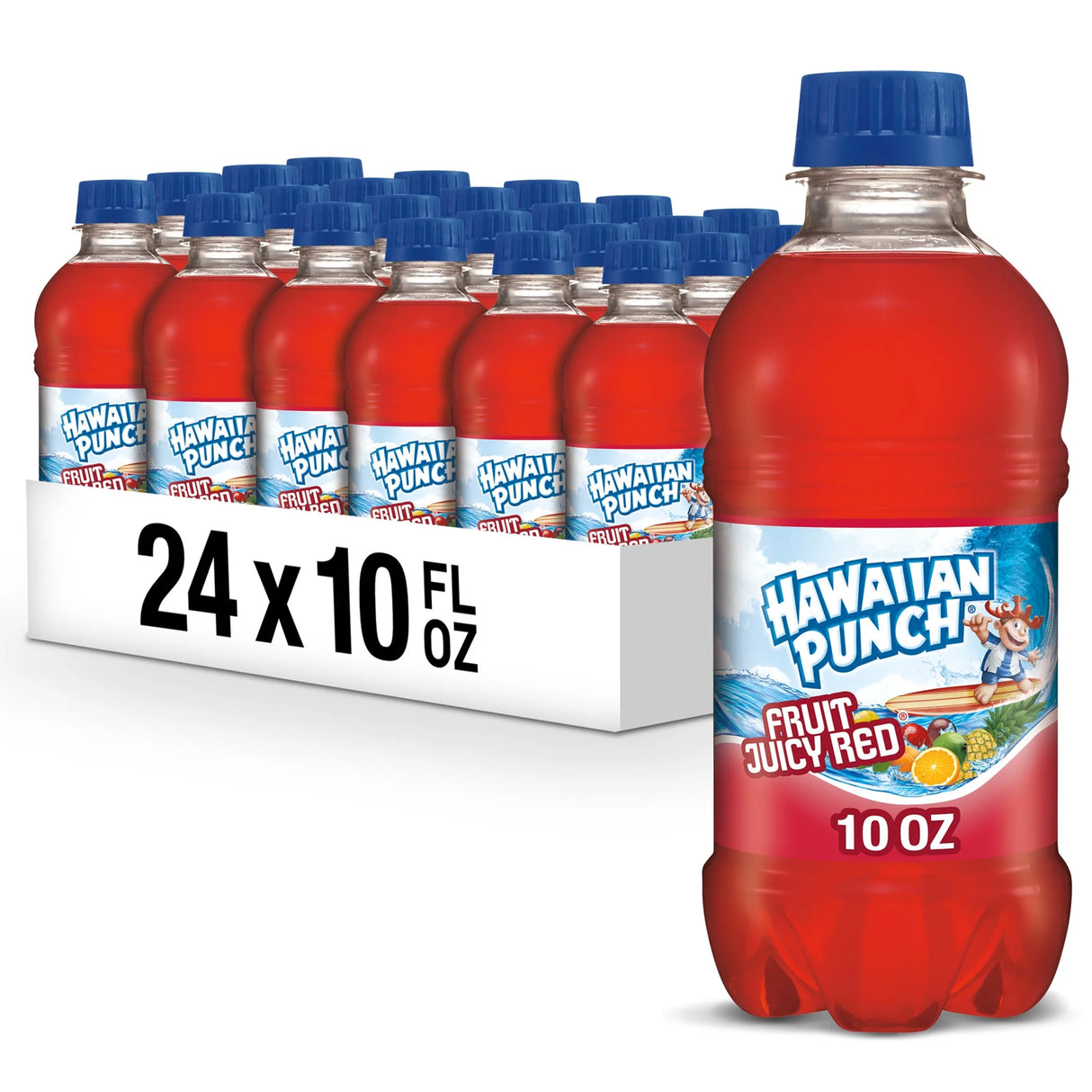 Hawaiian Punch Fruit Juicy Red 10oz - 24ct