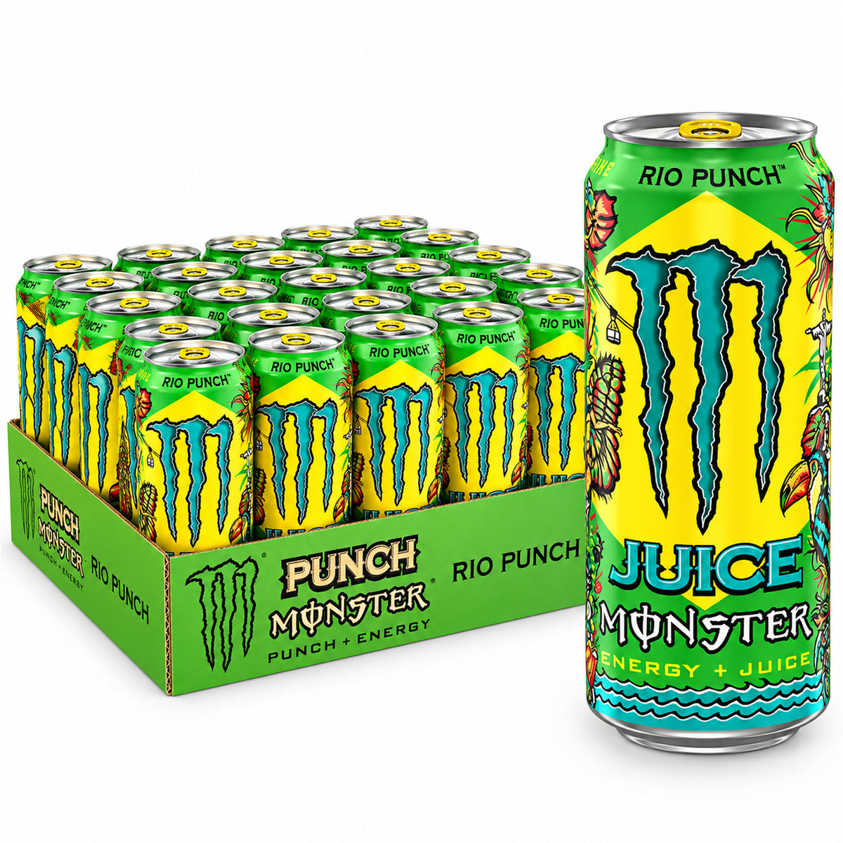 Monster Energy Rio Punch Juice 16oz - 24ct