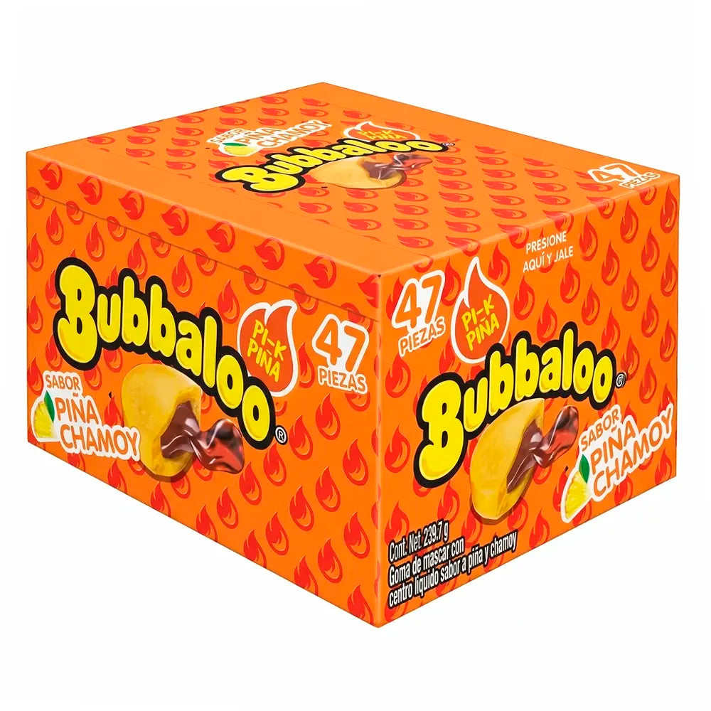 Bubbaloo Gum Pina Chamoy - 47ct