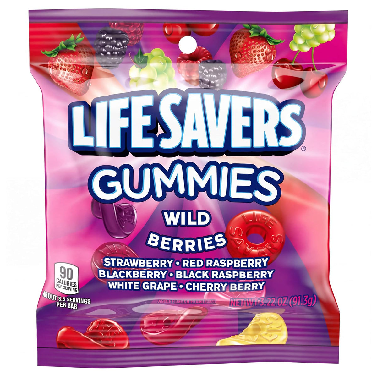 Life Savers Wild Berries Gummies 3.22oz Single
