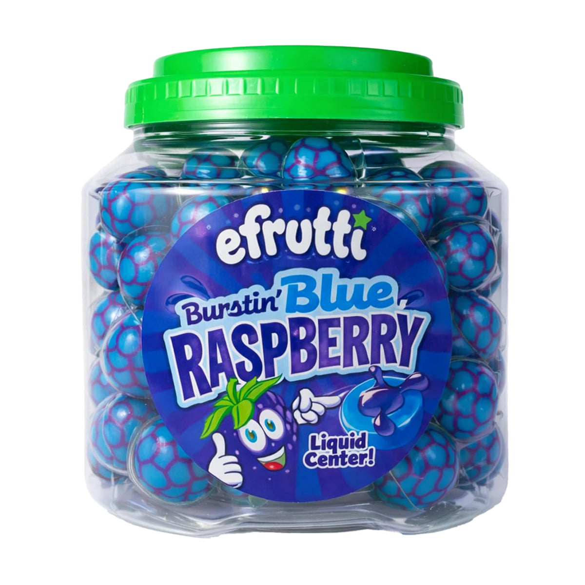 Efrutti Blue Raspberry Gummy Candy - 75ct
