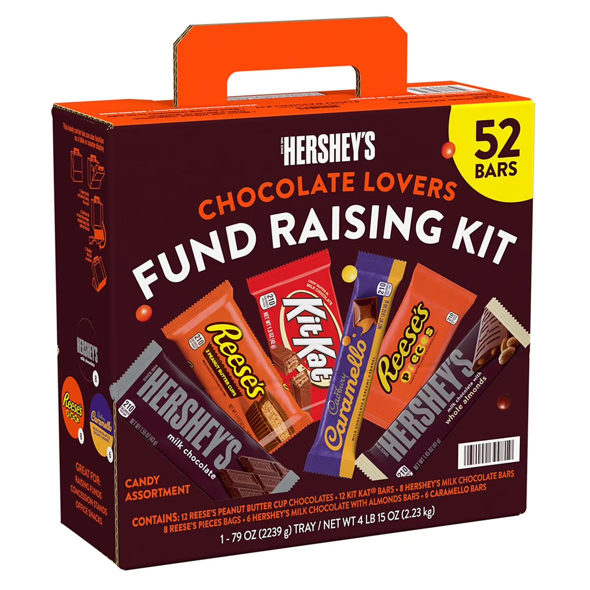 Hershey's Chocolate Lovers Fund Raising Kit - 52ct