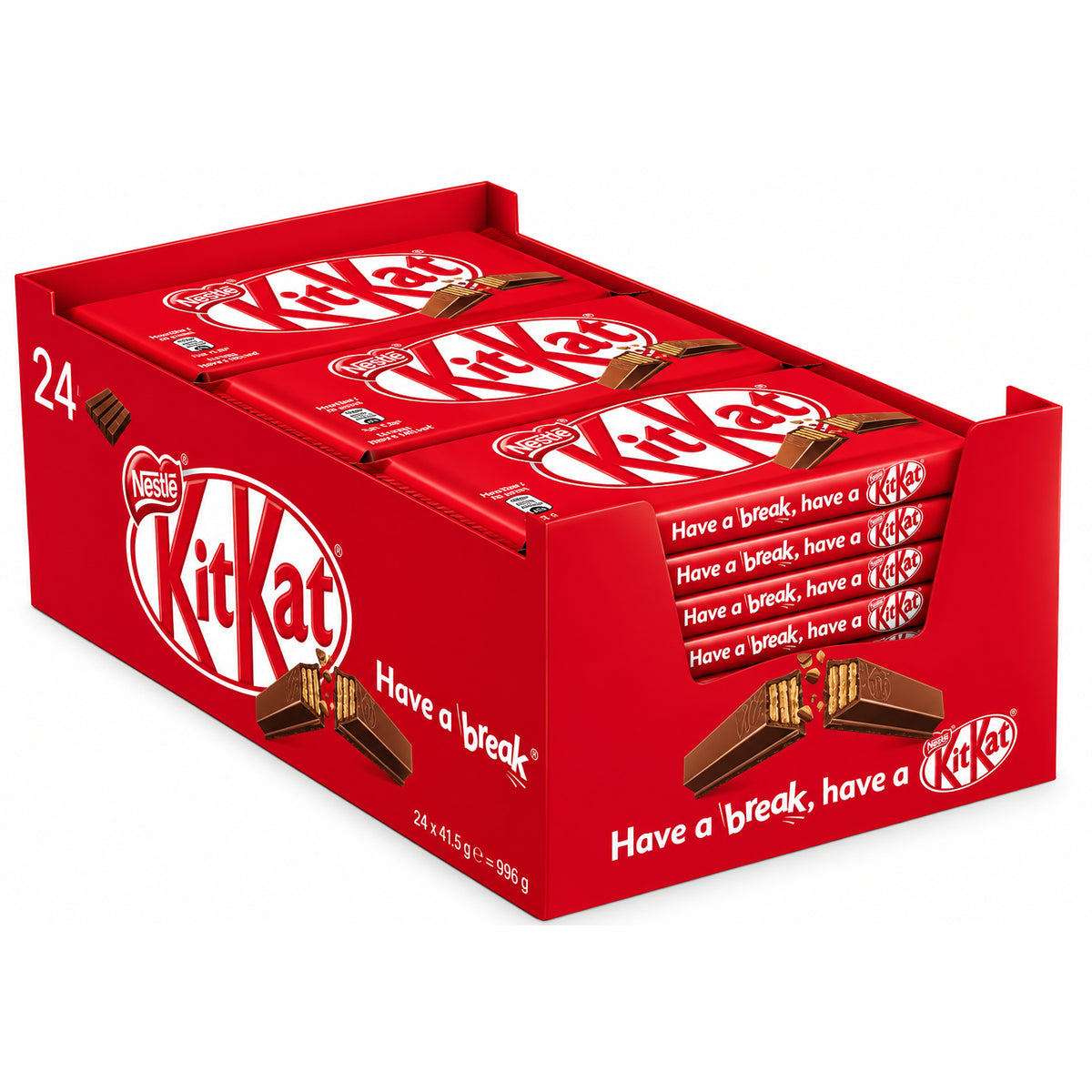 Kit Kat 4 Fingers Take A Break 41.5g - 24ct