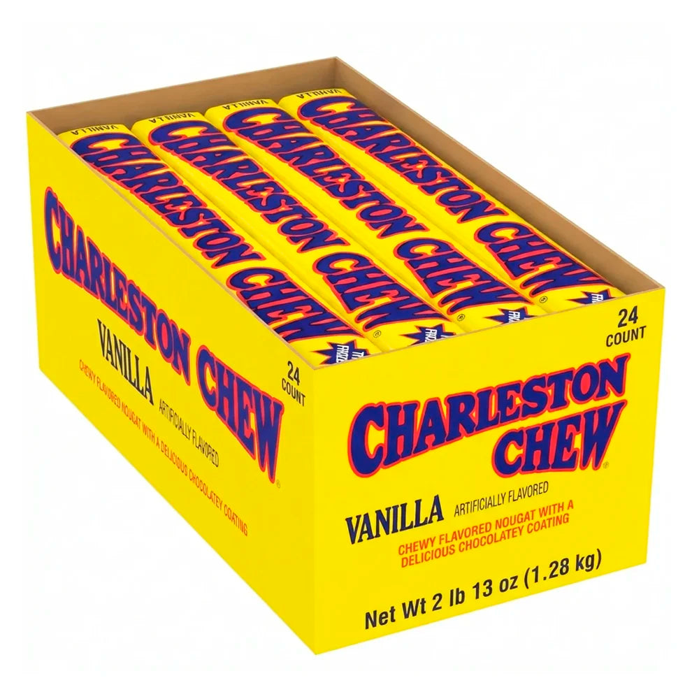 Charleston Chew Vanilla Regular 1.87oz - 24ct