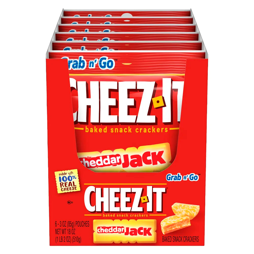 Cheez-It Cheddar Jack 3oz Large - 6ct