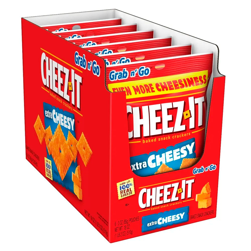 Cheez-It Extra Cheesy Large 3oz - 6ct