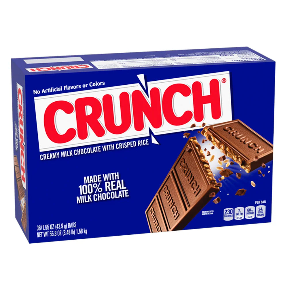 Crunch Chocolate Bar 1.55oz - 36ct