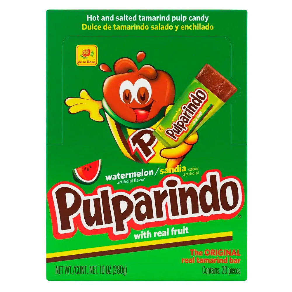 De La Rosa Pulparindo Watermelon 10oz - 20ct