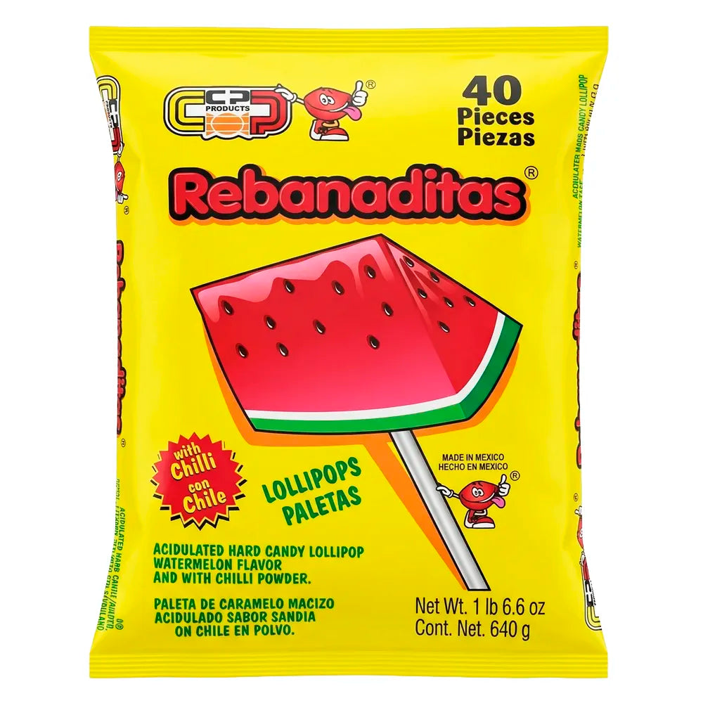 Don Pepe Paleta Rebanadita - 40ct