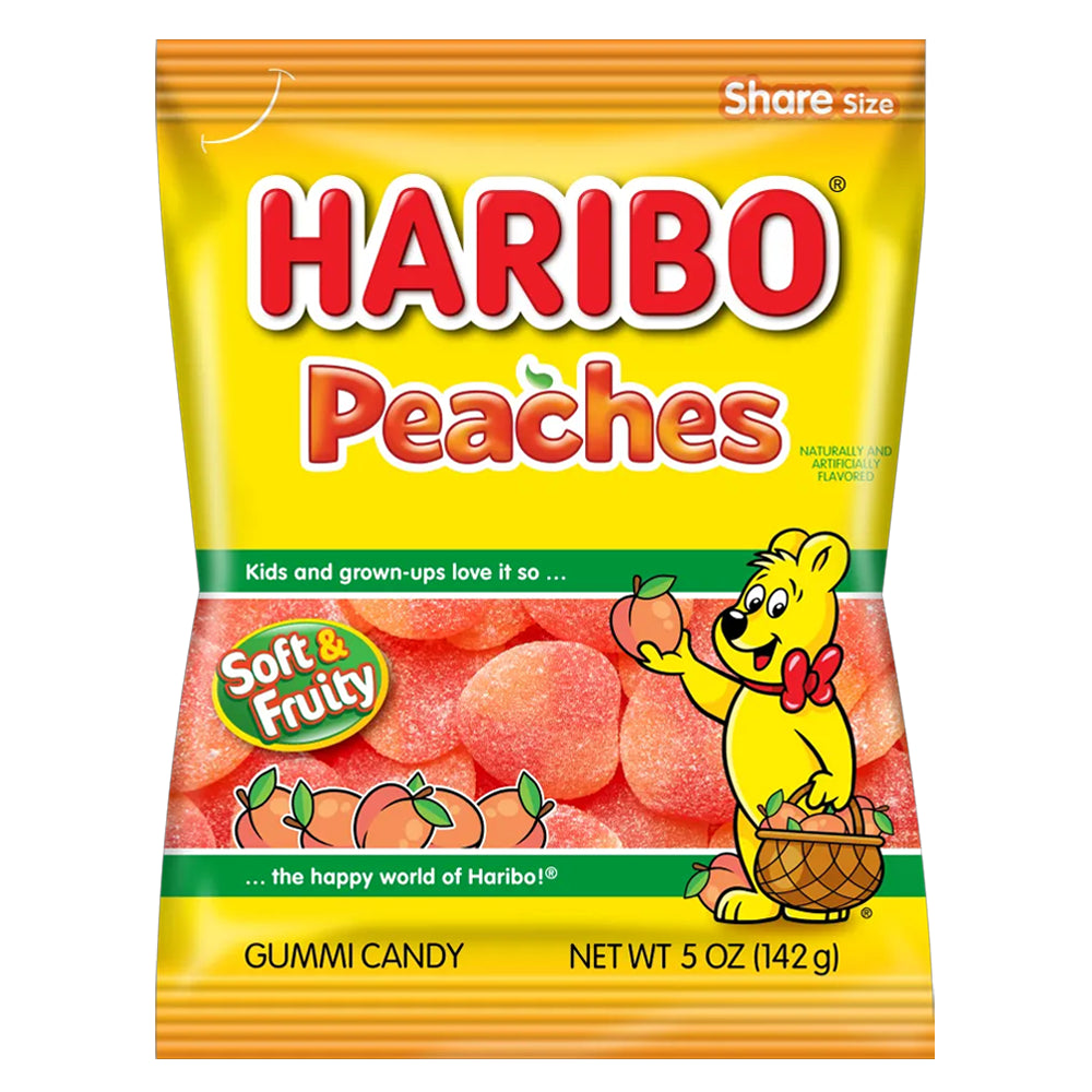 Haribo Peaches 5oz - Single