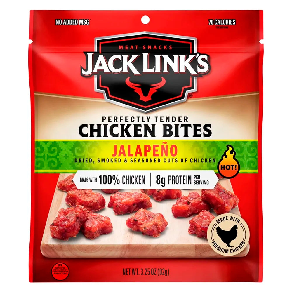 Jack Link's Chicken Bites Jalapeno 3.25oz - Single
