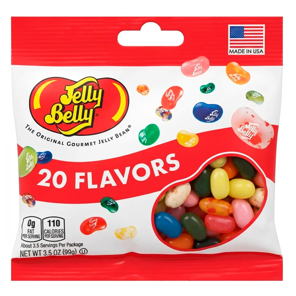 Jelly Belly 20 Flavors 3.5oz - Single