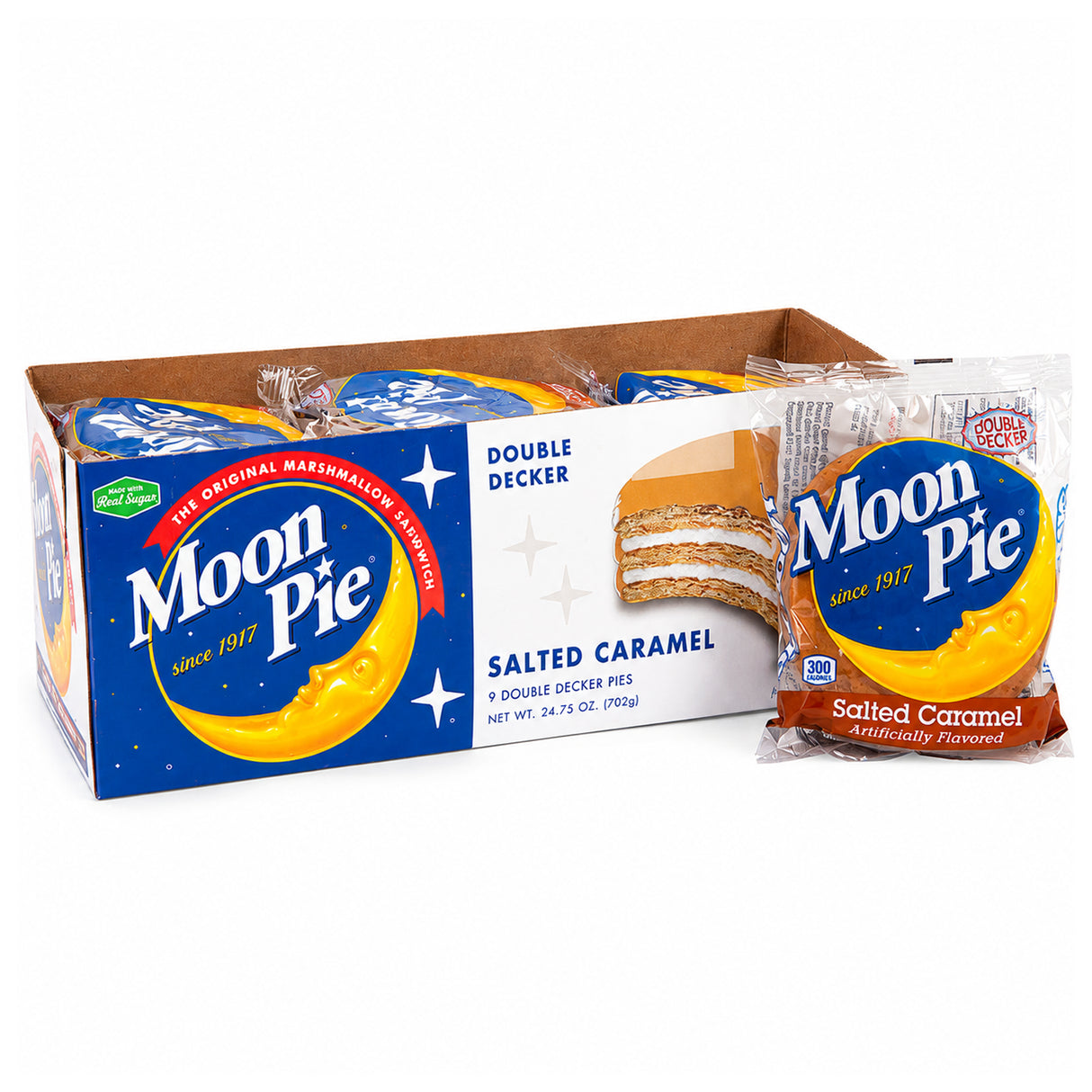 Moon Pie Salted Caramel Double Decker Pies 24.75oz - 9ct