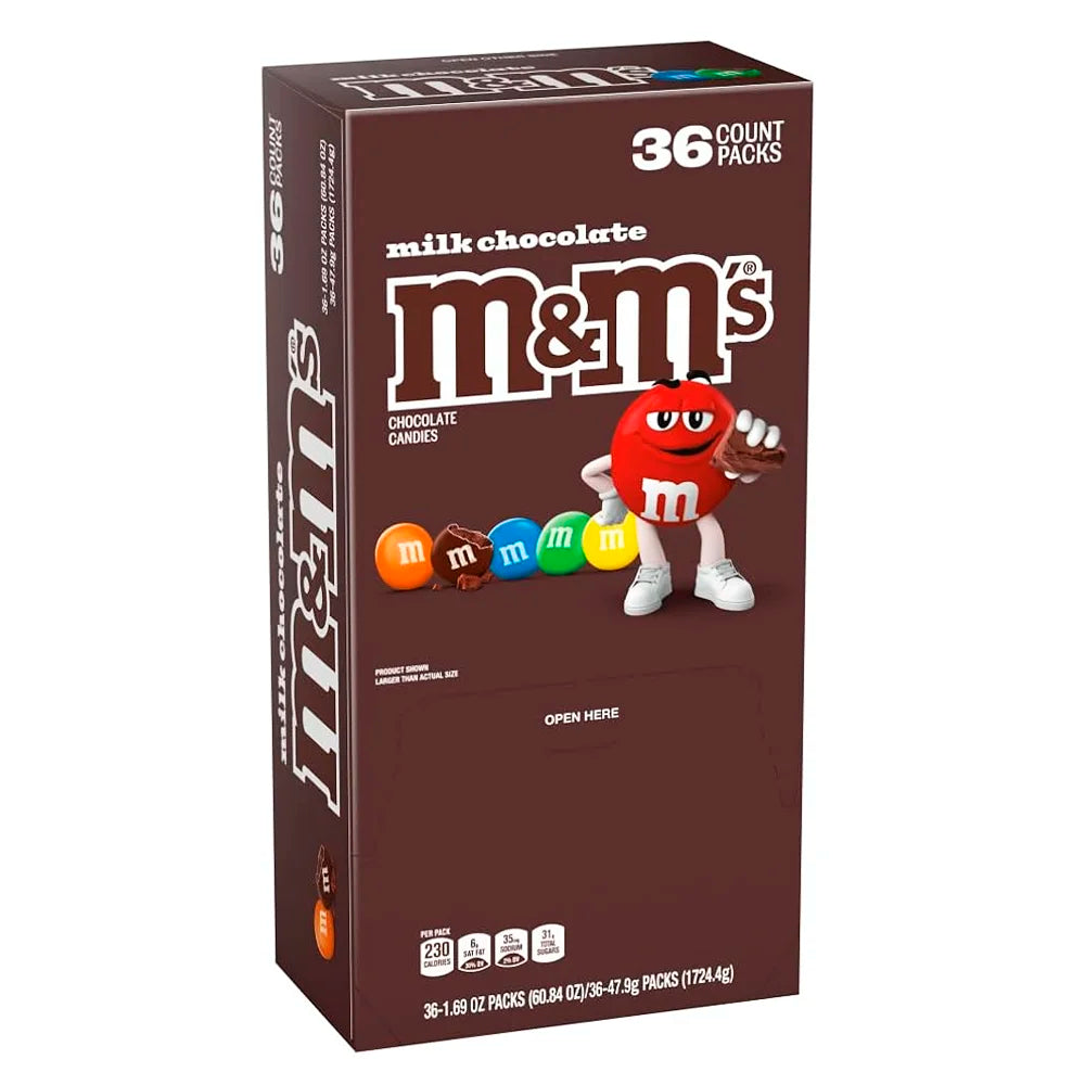 M&M Plain Regular 1.69oz - 36ct