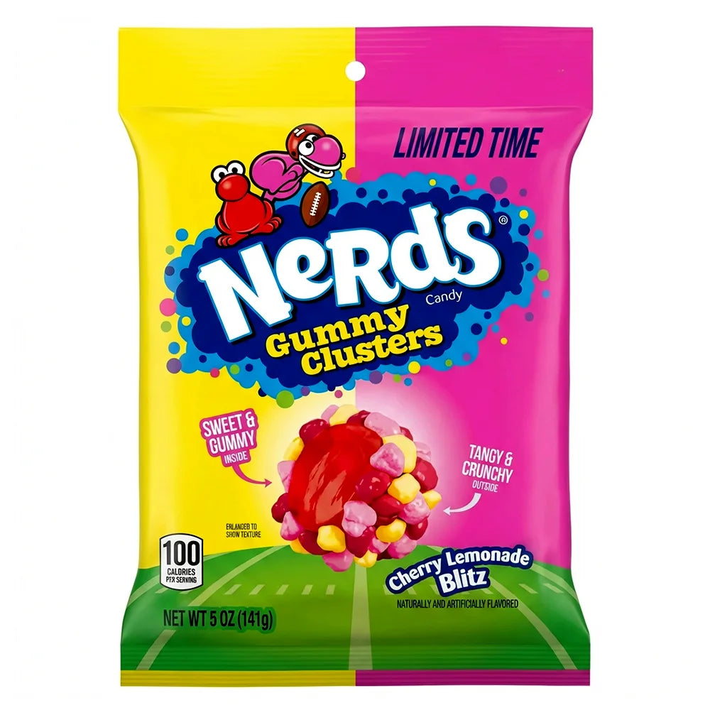 Nerds Gummy Clusters Cherry Lemonade Blitz 5oz - Single