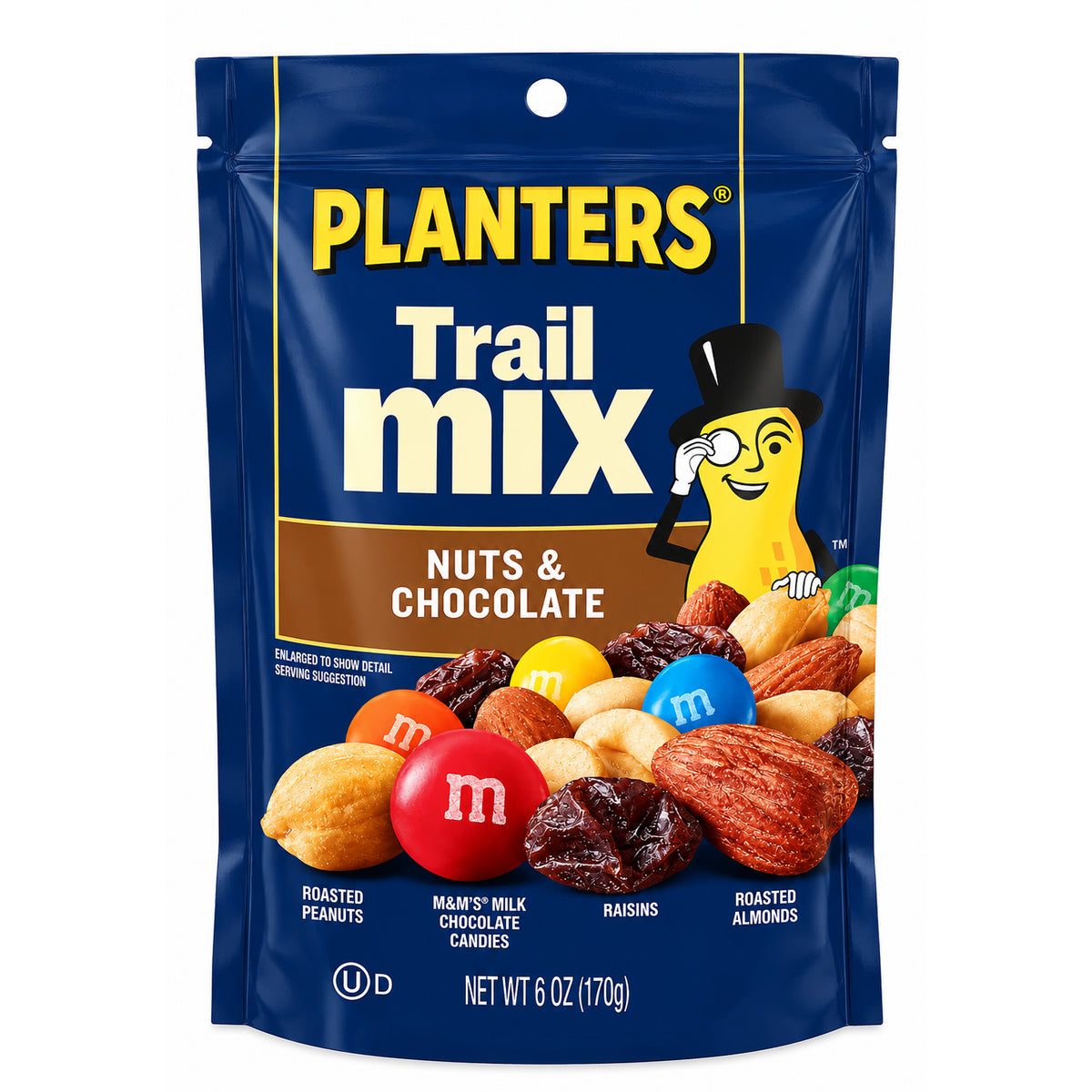 Planters Nuts & Chocolate Trial Mix 6oz Peg