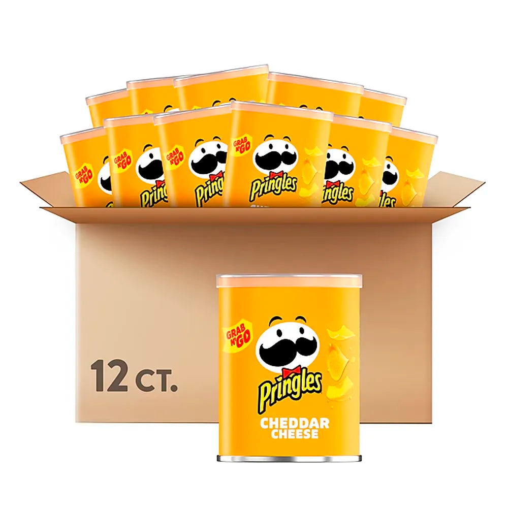 Pringles Cheddar 40gm - 12ct